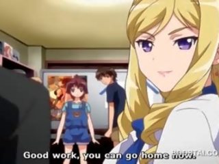 Blond vollbusig 3d anime vorführung groß titten bei schule