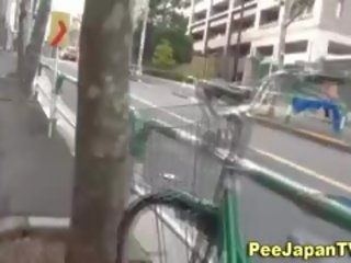 Japán pisi -ban utcán