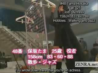 Subtitruota japoniškas orgija apie mėgėjai nudistas atranka